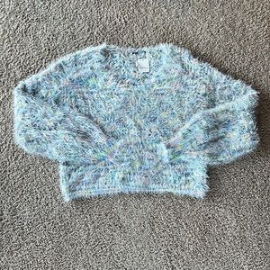 Free People Oversized Colorful Sweater!! Size Small